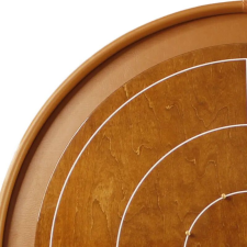 Woodestic Mini Crokinole Bronze készlet - Dió , Konyak társasjáték