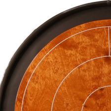Woodestic Mini Crokinole Gold készlet - Cseresznye , Étcsokoládé társasjáték