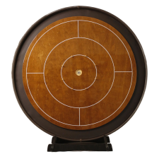Woodestic Verseny Crokinole Bronze készlet - Dió , Étcsokoládé társasjáték