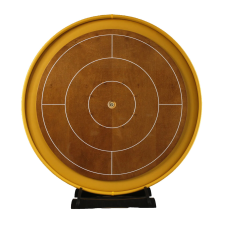 Woodestic Verseny Crokinole Silver készlet - Dió , Borostyán társasjáték