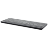 WoodL WPC kerítésléc Woodlook Emboss kerítéselem 180 cm hosszú Antracit kerítéselem kerítés deszka