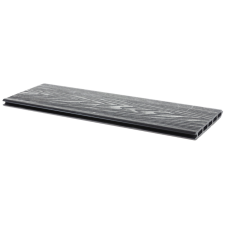 WoodL WPC kerítésléc Woodlook Emboss kerítéselem 180 cm hosszú Antracit kerítéselem kerítés deszka kerti bútor
