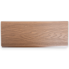 WoodL WPC kerítésléc Woodlook Emboss kerítéselem 361 cm hosszú Merbau kerítéselem kerítés deszka kerti bútor