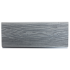 WoodL WPC kerítésléc Woodlook Emboss kerítéselem 580 cm hosszú Grafit kerítéselem kerítés deszka
