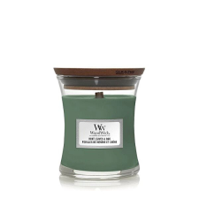Woodwick Mint Leaves & Oak 85 g gyertya