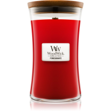Woodwick Pomegranate illatgyertya fa kanóccal 609,5 g gyertya