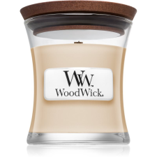 Woodwick Vanilla Bean illatgyertya fa kanóccal 85 g gyertya