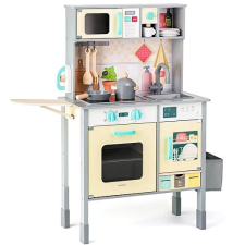 Woody Kitchen Mia hangokkal és fénnyel konyhakészlet