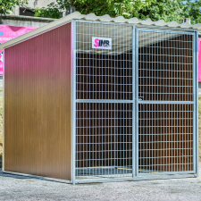 Woody WOODY Kutya kennel, 2x2m alapterület, padozat nélkül szállítóbox, fekhely kutyáknak