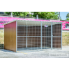 Woody WOODY Kutya kennel, 4x2m alapterület, padozat nélkül