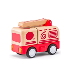 Woodyland Fa tűzoltóautó fénnyel és hanggal - Woodyland kreatív és készségfejlesztő