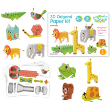 Woopie 3D origami készlet - origami figurák kreatív és készségfejlesztő