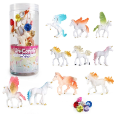 Woopie Egyszarvú Figura Készlet 16 db játékfigura
