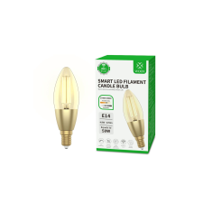 Woox Smart Home okos LED fényforrás 4.9W E14 filament (R5141) (R5141) izzó