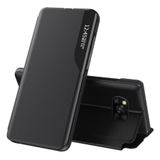 Wooze Apple Wooze FashionBook iPhone 16 oldalra nyíló tok, stand, fekete tok és táska