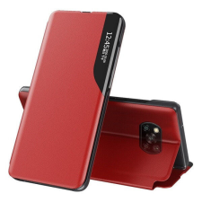 Wooze Apple Wooze FashionBook iPhone 16 Plus oldalra nyíló tok, stand, piros tok és táska