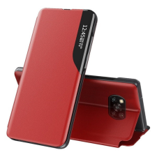 Wooze Apple Wooze FashionBook iPhone 16 Pro oldalra nyíló tok, stand, piros tok és táska