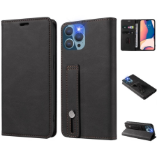 Wooze Business Plus oldalra nyíló tok iPhone 16 Pro Max fekete tok és táska