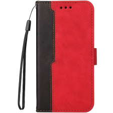 Wooze Colour Wallet oldalra nyíló tok kártyatartóval kézpánttal Xiaomi 14T piros tok és táska