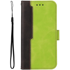 Wooze Colour Wallet oldalra nyitható tok kártyatartóval kézpánttal Samsung Galaxy S25 zöld tok és táska