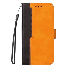 Wooze Huawei Honor Magic 5 Pro, oldalra nyíló tok, narancssárga (ZONE134653) (ZONE134653) tok és táska