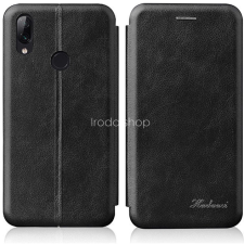 Wooze Huawei P40, Oldalra nyíló tok, stand, Wooze Protect And Dress Book, fekete tok és táska