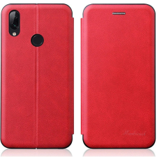 Wooze Huawei P40, Oldalra nyíló tok, stand, Wooze Protect And Dress Book, piros tok és táska