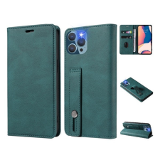 Wooze Huawei P50 / P50E, oldalra nyíló tok, zöld tok és táska
