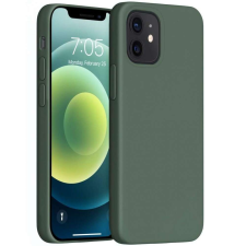 Wooze Huawei P50 / P50E, Szilikon tok, Wooze Liquid Silica Gel, sötétzöld tok és táska
