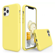 Wooze Liquid Silica Gel iPhone 16 Pro szilikon tok sárga (ZONETS6829) (ZONETS6829) tok és táska