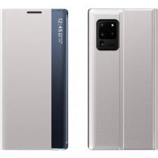 Wooze Look Inside Oldalra nyíló tok Samsung Galaxy A73 5G ezüst tok és táska