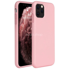 Wooze Samsung Galaxy A02 SM-A022F, Szilikon tok, Wooze Liquid Silica Gel, rózsaszín tok és táska