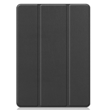 Wooze Trifold Pencil Smart Case mappa tok érintőceruza tartóval Samsung Galaxy Tab S9 FE Plus (12.4) fekete tablet tok