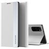 Wooze Xiaomi 13, Oldalra nyíló tok, stand, Wooze Silver Line, világosszürke
