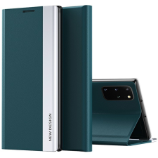 Wooze Xiaomi 14, Oldalra nyíló tok, stand, Wooze Silver Line, sötétzöld (TS7051) tok és táska