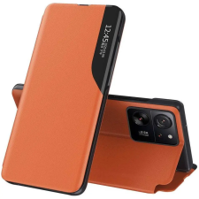 Wooze Xiaomi 14T Pro, Oldalra nyíló tok, stand, hívás mutatóval, Wooze FashionBook, sárga tok és táska