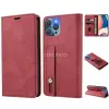 Wooze Xiaomi Redmi 13C 4G / Redmi 13C 5G / Poco C65, Oldalra nyíló tok, stand, kártyatartóval, kézpánttal, Wooze Business Plus, piros