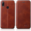 Wooze Xiaomi Redmi Note 12 5G / Poco X5 5G, Oldalra nyíló tok, stand, Wooze Protect And Dress Book, barna