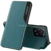 Wooze Xiaomi Redmi Note 14 4G (Global), Oldalra nyíló tok, stand, hívás mutatóval, Wooze FashionBook, zöld