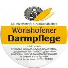 Wörishofener Darmpflege tabletta 42 db vitamin és táplálékkiegészítő