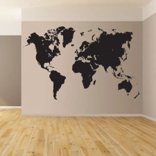  World Map grafika, keretezett kép