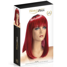 World Wigs Elvira hosszú, vöröses paróka paróka