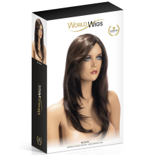 World Wigs Olivia hosszú, barna paróka paróka