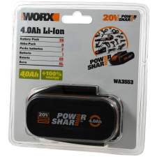 Worx Eredeti WORX akku fűnyíró WG779E, WG779E.1 barkácsgép akkumulátor