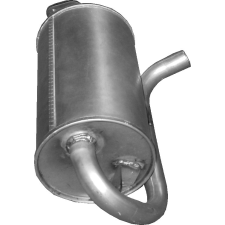  Wózek wida owy hátsó kipufogódob K26_41ALU autóalkatrész