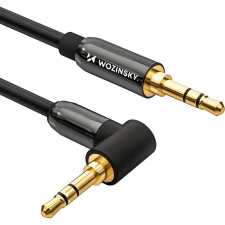Wozinsky AUX Kábel Szögletes - Apa-Apa, Mini Jack Kábel 3m Fekete (187764375) kábel és adapter