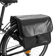 Wozinsky Csomagtartóra szerelhető kerékpártáska 28l, fekete kerékpáros táska