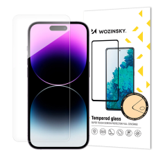 Wozinsky Edzett üveg iPhone 15 Pro Wozinsky Edzett üveg fólia mobiltelefon kellék
