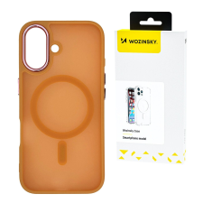 Wozinsky Fashion MagSafe-kompatibilis tok Samsung Galaxy S25 - narancssárga tok és táska