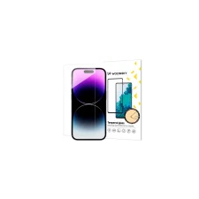 Wozinsky Full Cover Flexible Glass hibrid üveg iPhone 16 mobiltelefon kellék